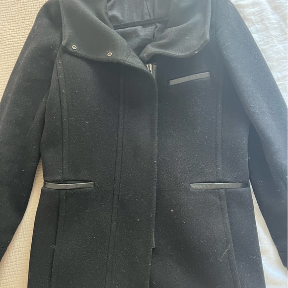 Helmut Lang Wool-Blend Funnel Neck Jacket - Picture 3 of 7